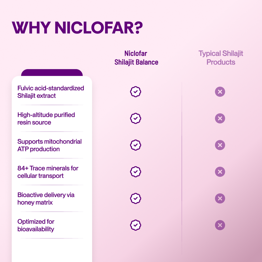Shilajit Balance Energy Sticks with Shatavari & Ashoka Bark