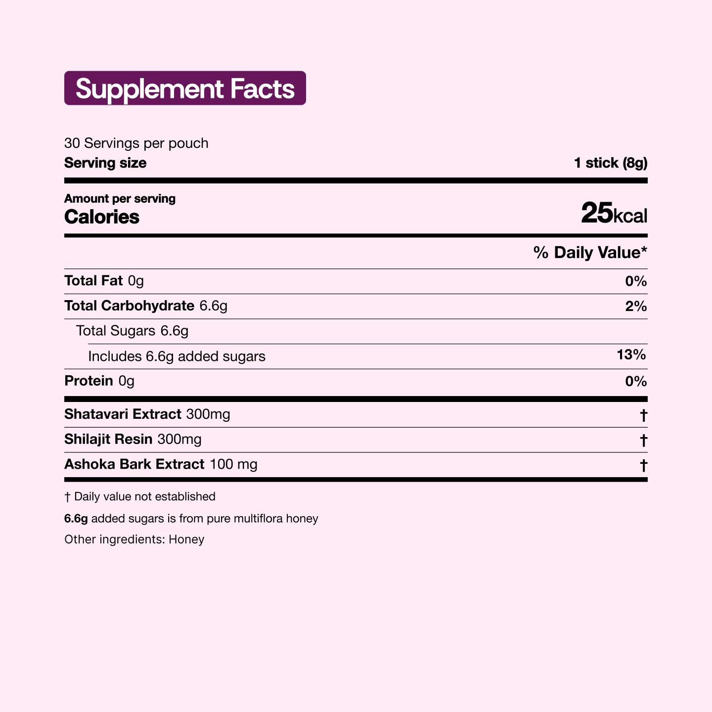 FDA approved and Ayush certified shilajit honey sticks